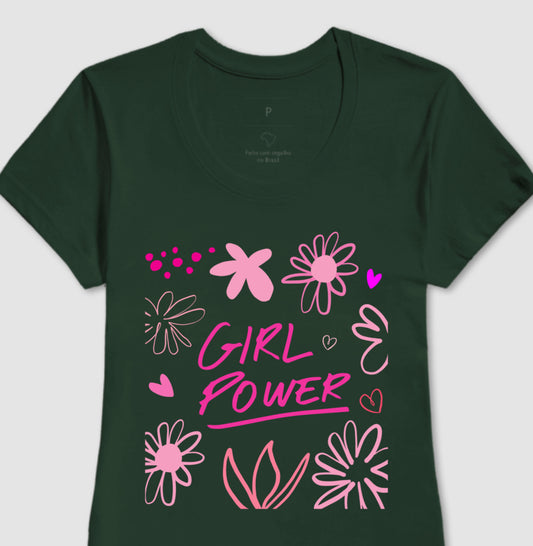 Baby Look - Girl Power Flávia