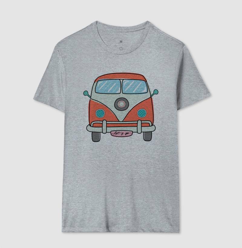 Camiseta - Kombi Laranja