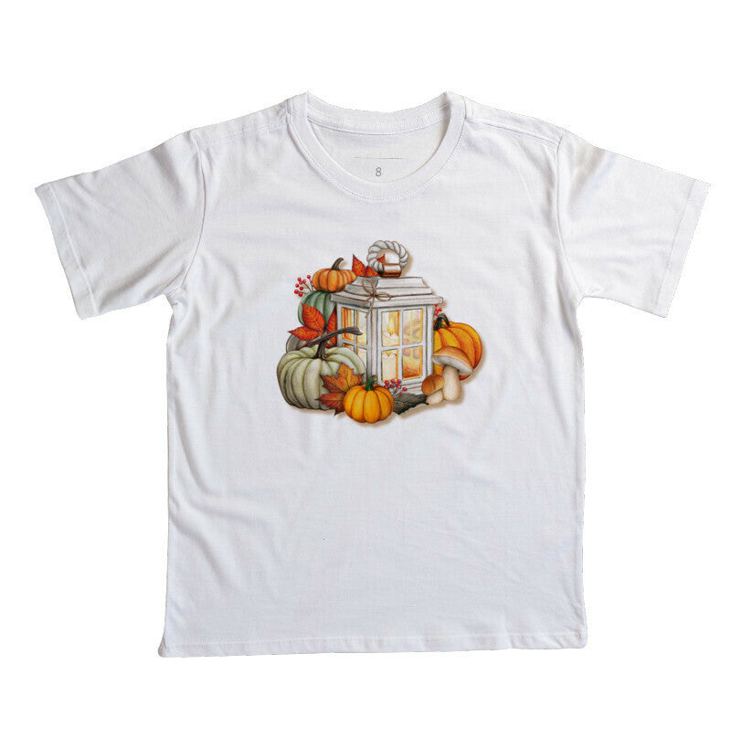 Camiseta Infantil - Halloween Lamparina