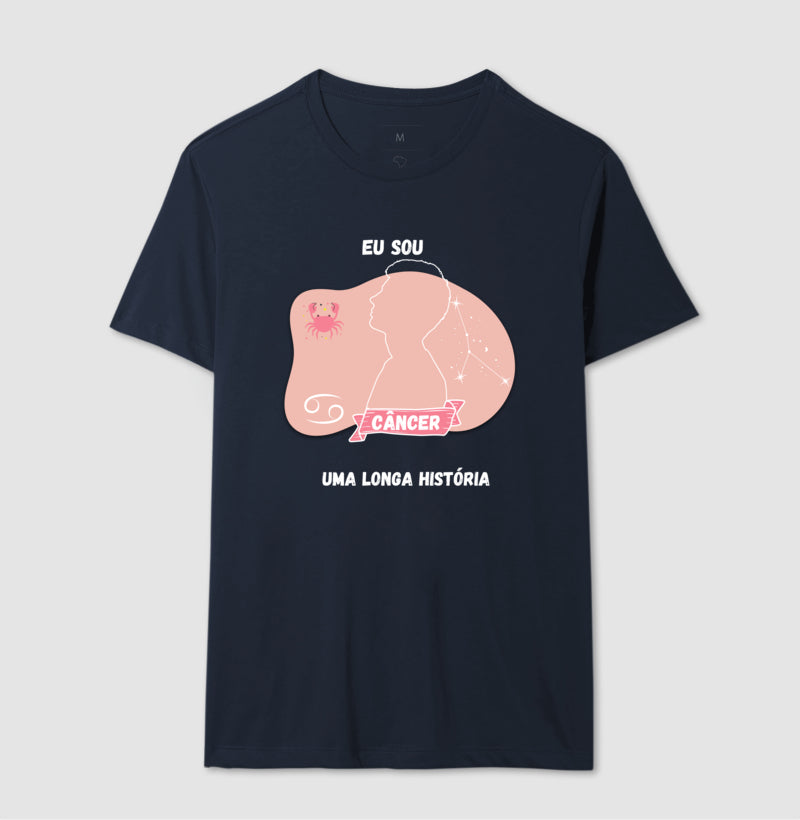 Camiseta - Signo de Câncer Homem (Eu sou)