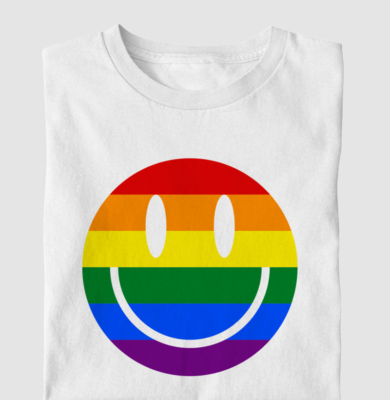 Camiseta Infantil - Emoji Smile Diversidade