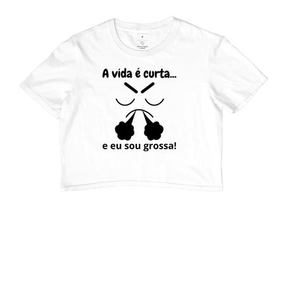 Cropped - Sou grossa