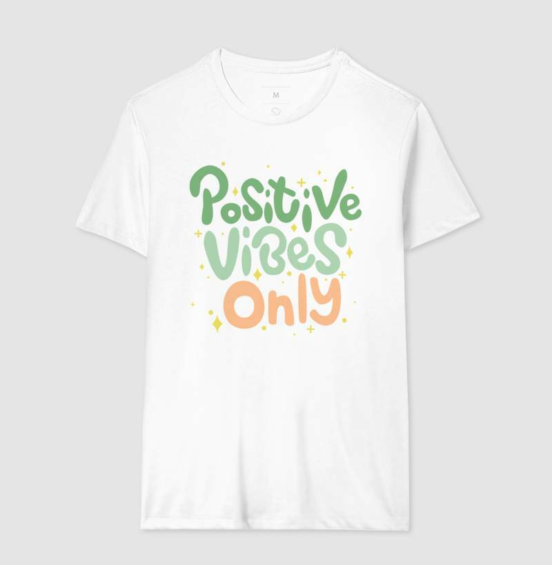 Camiseta - Positive Vibes