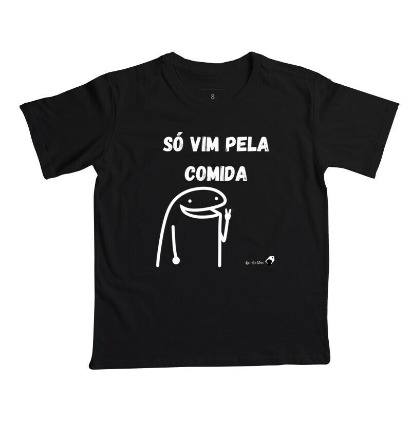 Camiseta Infantil - Flork Comida