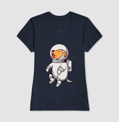 Baby Look - Cachorro Astronauta