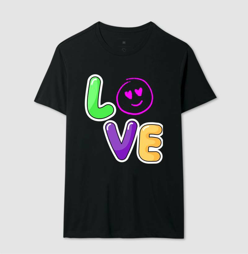 Camiseta - Love Emoji