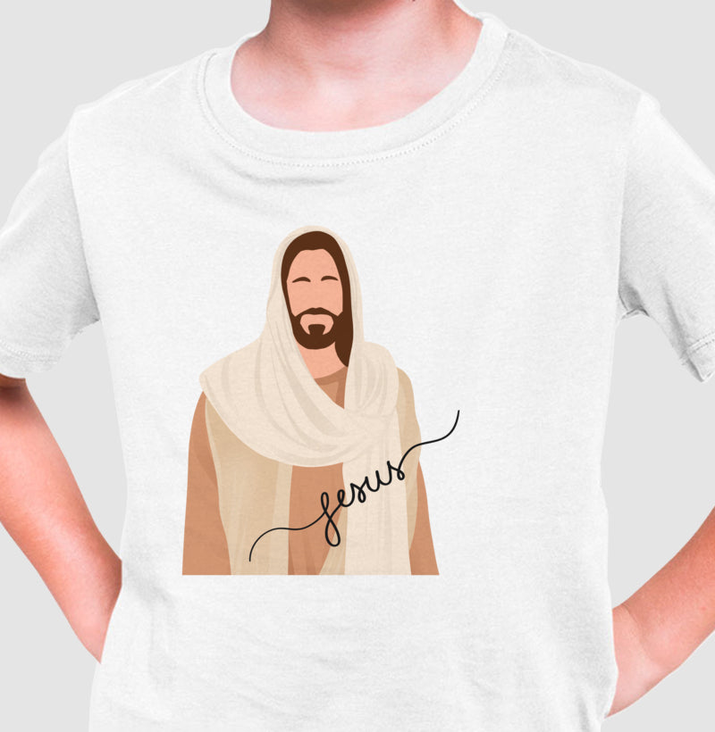 Camiseta Infantil - Jesus