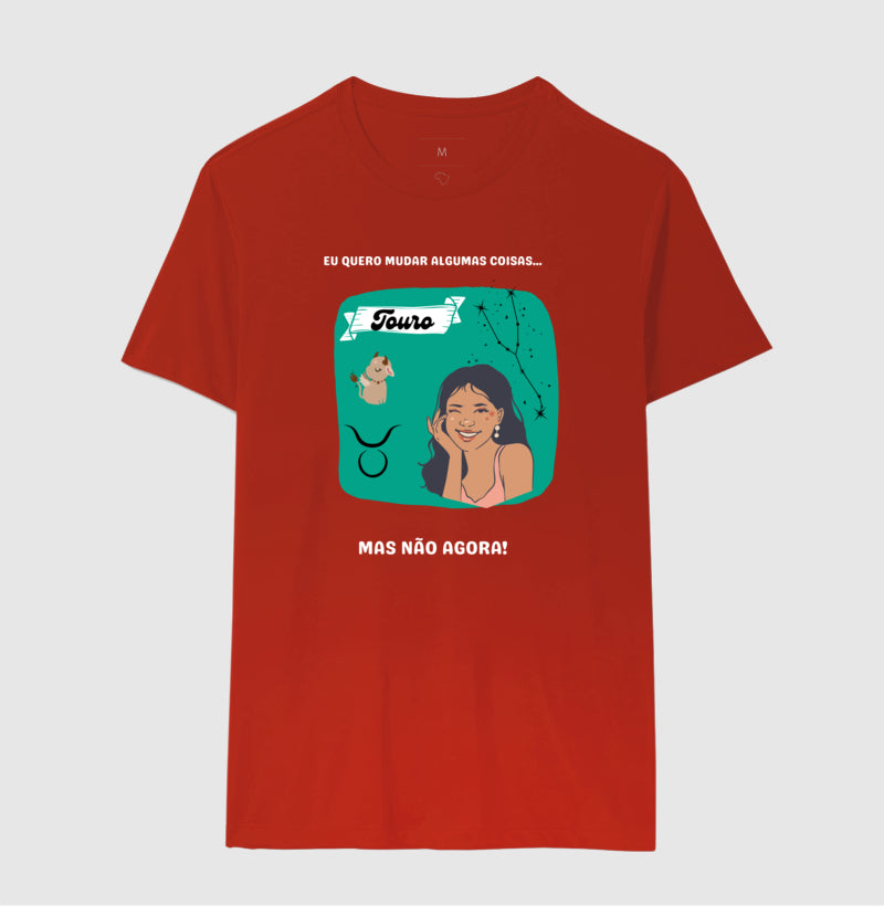 Camiseta - Touro Mudanças Mulher