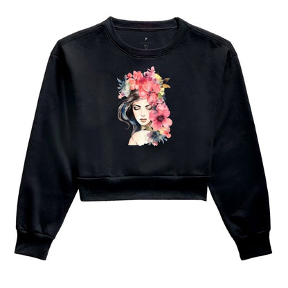 Moletom Cropped - Girl Power Juliana