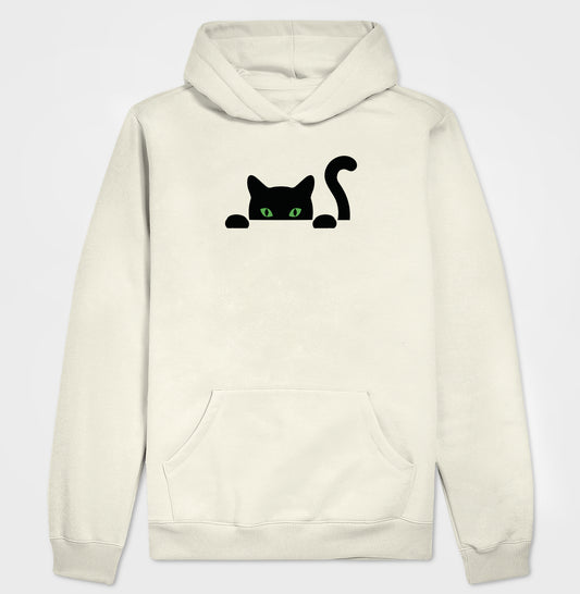 Moletom Hoodie - Gato Preto