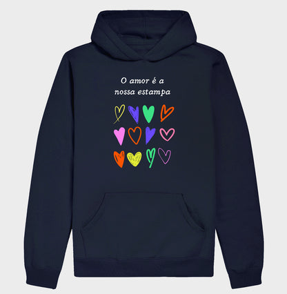 Moletom Hoodie - Estampa Amor