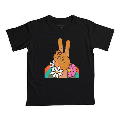 Camiseta Infantil - Peace and Love