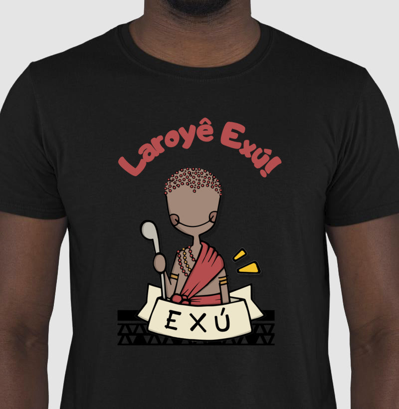 Camiseta - Laroyê Exú