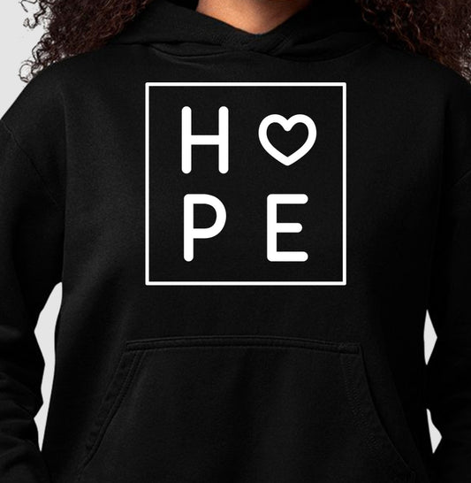 Moletom Hoodie - Hope Coração