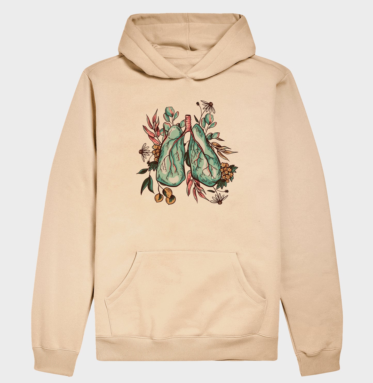 Moletom Hoodie - Pulmões Natureza