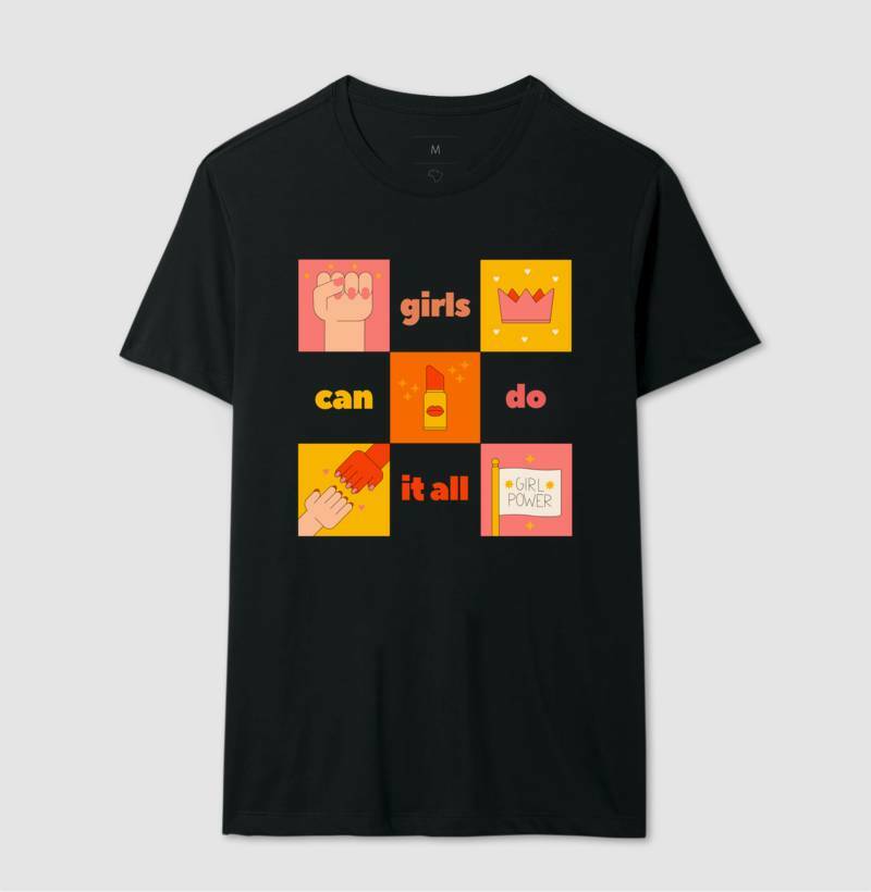 Camiseta - Girl Power Gisele