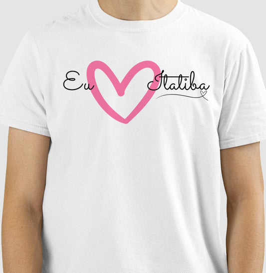 Camiseta - Eu Amo Itatiba