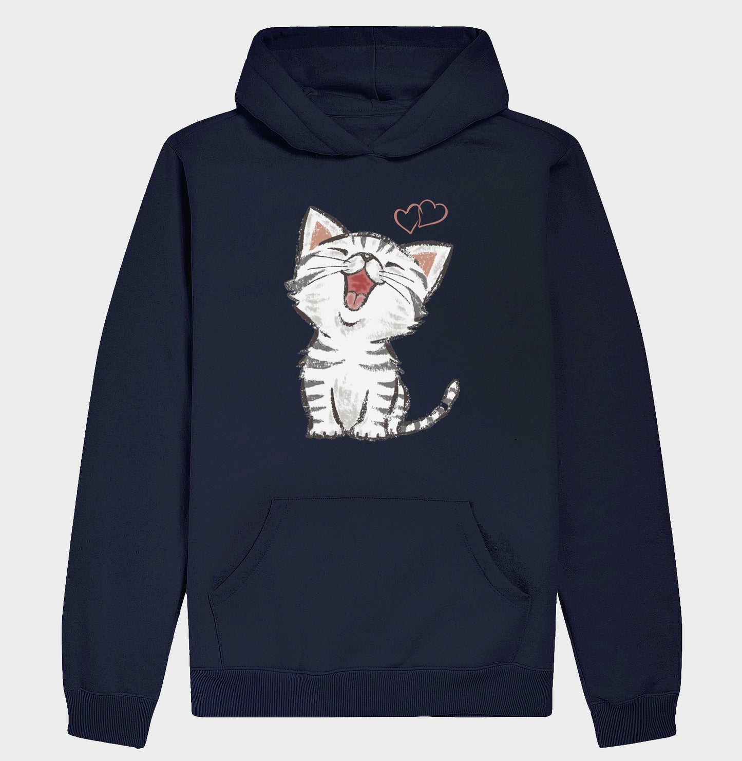 Moletom Hoodie - Gatinho