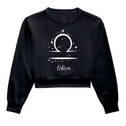 Moletom Cropped - Libra