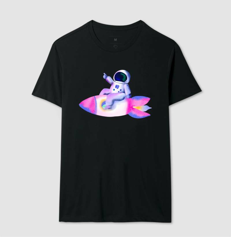 Camiseta - Astronauta na Nave