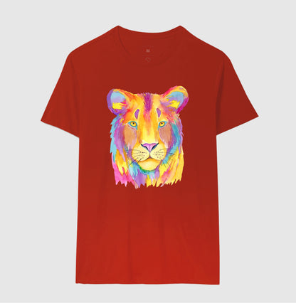 Camiseta - Leoa Colorida