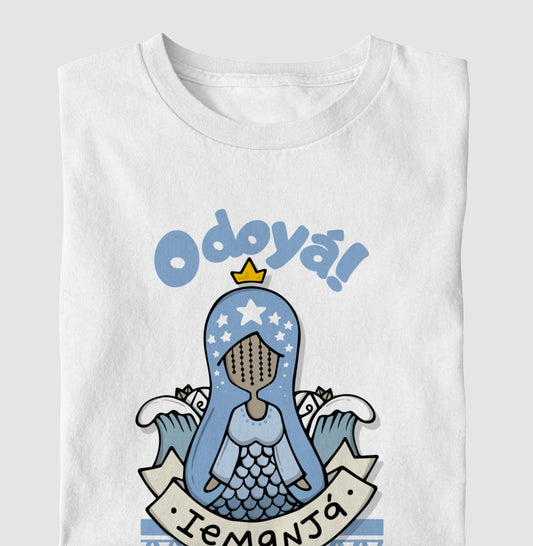 Camiseta Infantil - Odoyá Iemanjá