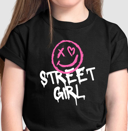 Camiseta Infantil - Girl Power Nádia