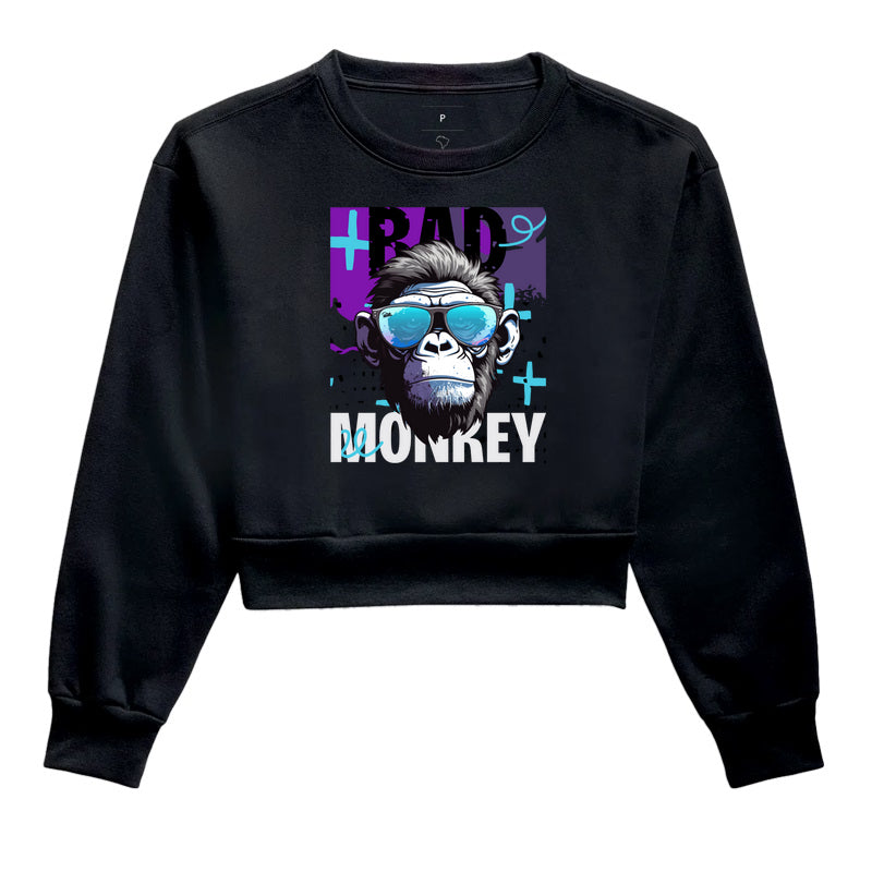 Moletom Cropped - Monkey 2