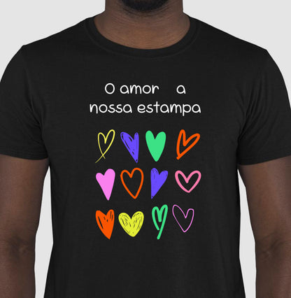 Camiseta - Estampa Amor