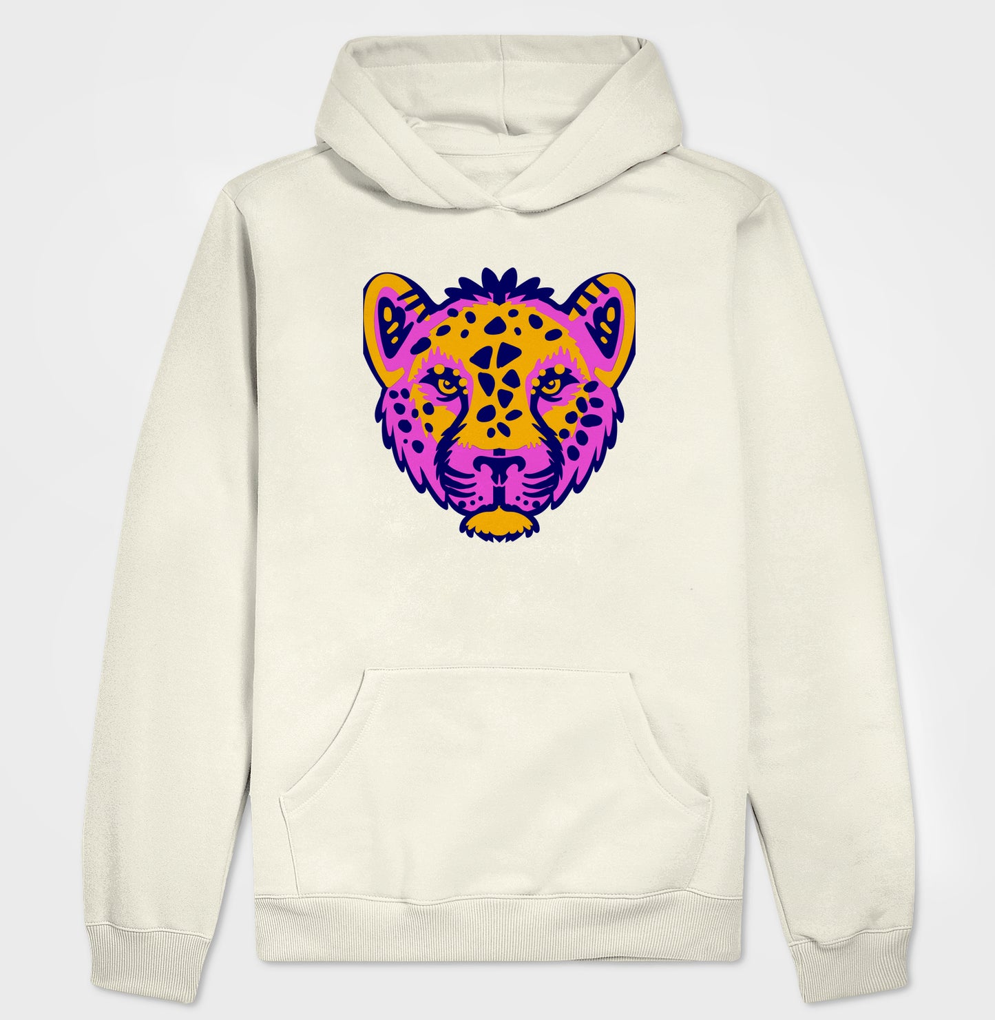 Moletom Hoodie - Onça Colorida