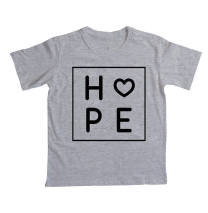 Camiseta Infantil - Hope Coração