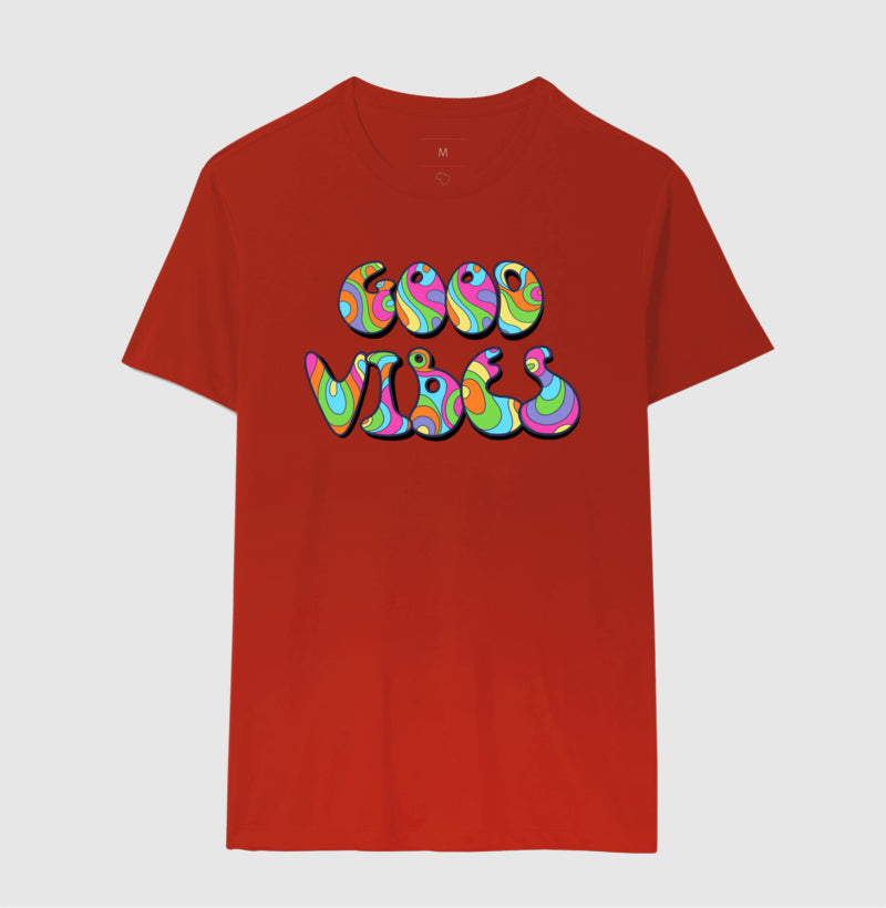 Camiseta - Good Vibes Retrô