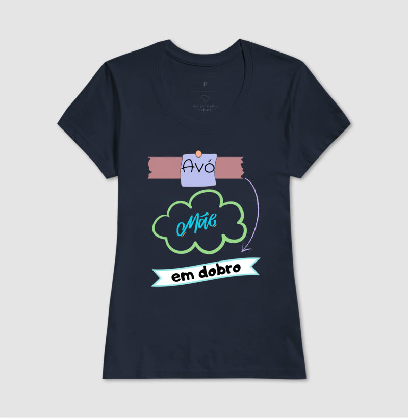 Baby Look - Mãe Avó