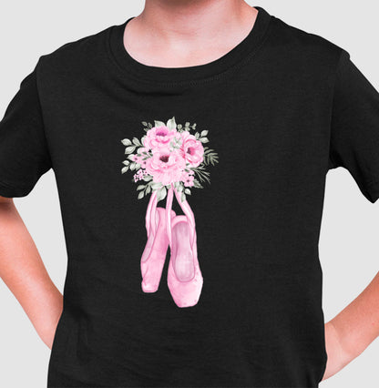 Camiseta Infantil - Ballet Sapatilha