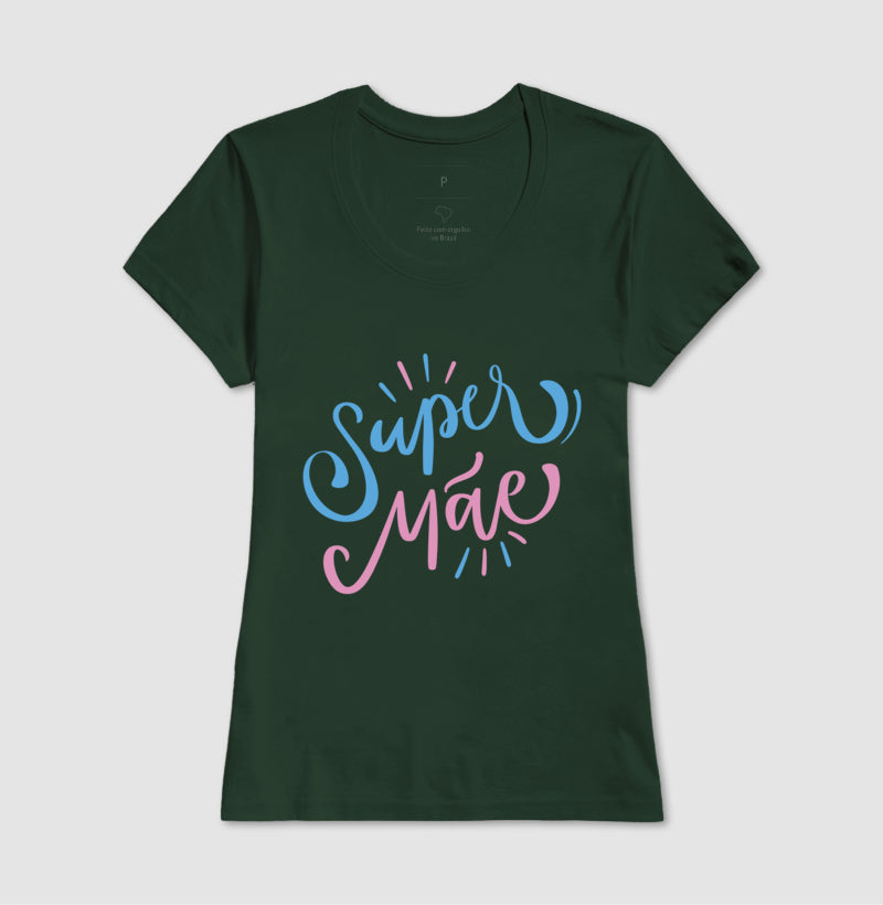 Baby Look - Super Mãe
