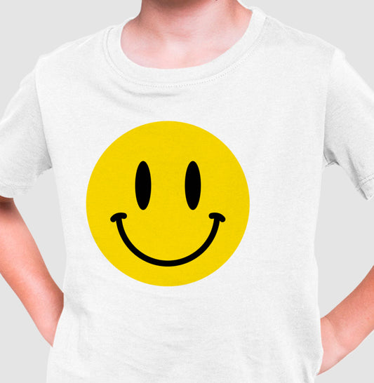 Camiseta Infantil - Emoji Smile