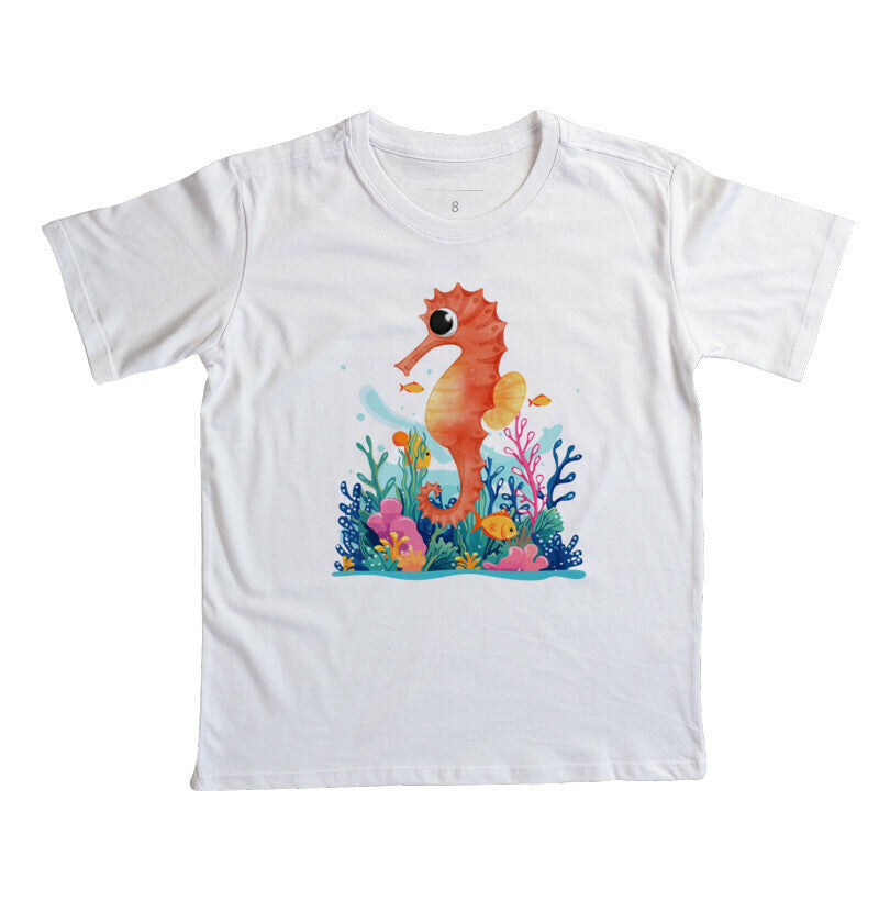 Camiseta Infantil - Fundo do Mar