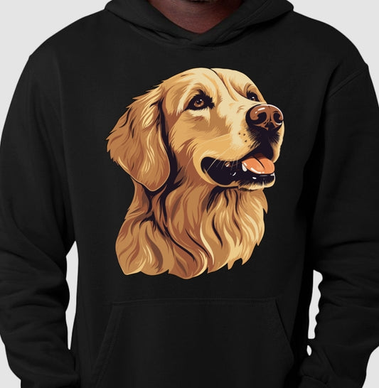 Moletom Hoodie - Golden Retriever