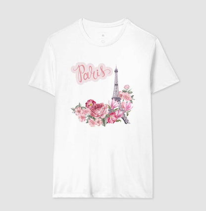 Camiseta - Paris Rosa