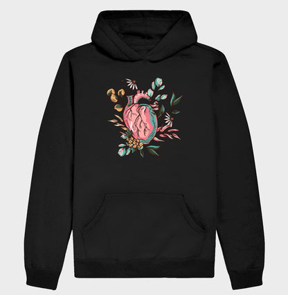 Moletom Hoodie - Coração Natural