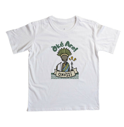 Camiseta Infantil - Òké Aro Oxóssi