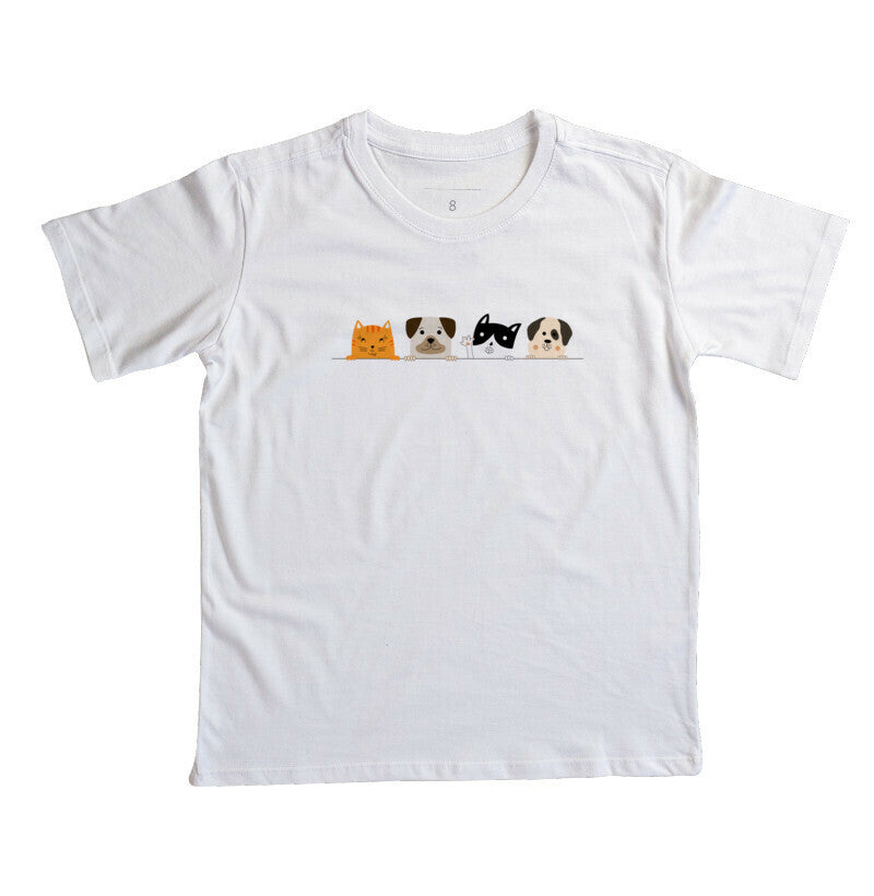 Camiseta Infantil - Pets