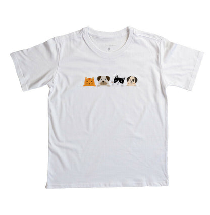 Camiseta Infantil - Pets