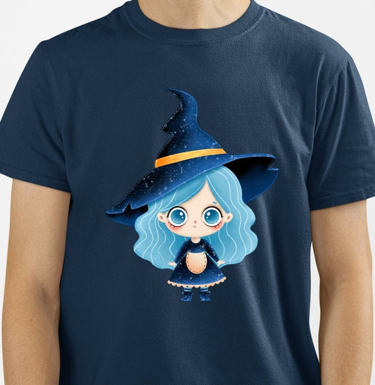 Camiseta - Bruxinha Azul