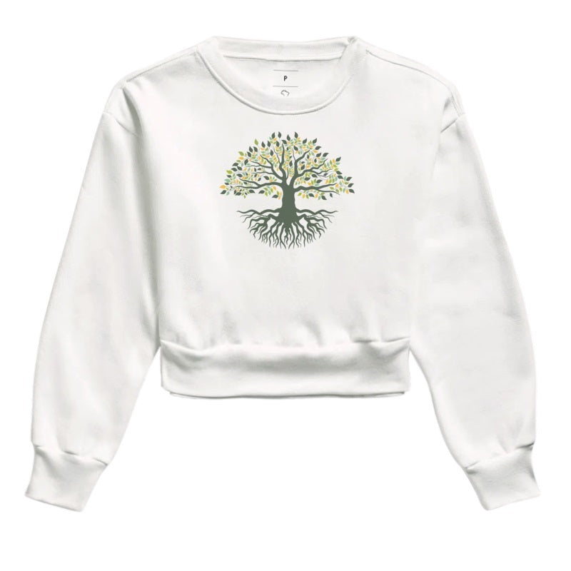 Moletom Cropped - Raiz