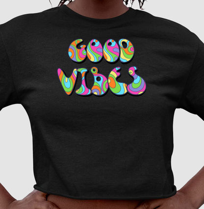 Cropped - Good Vibes Retrô