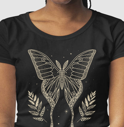 Baby Look - Borboleta Dourada