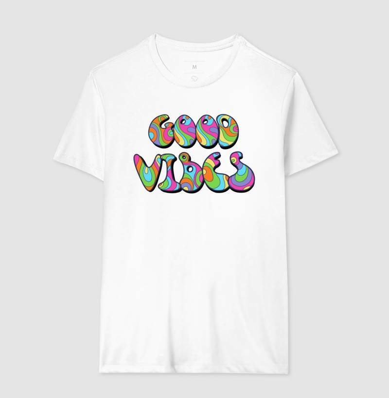 Camiseta - Good Vibes Retrô