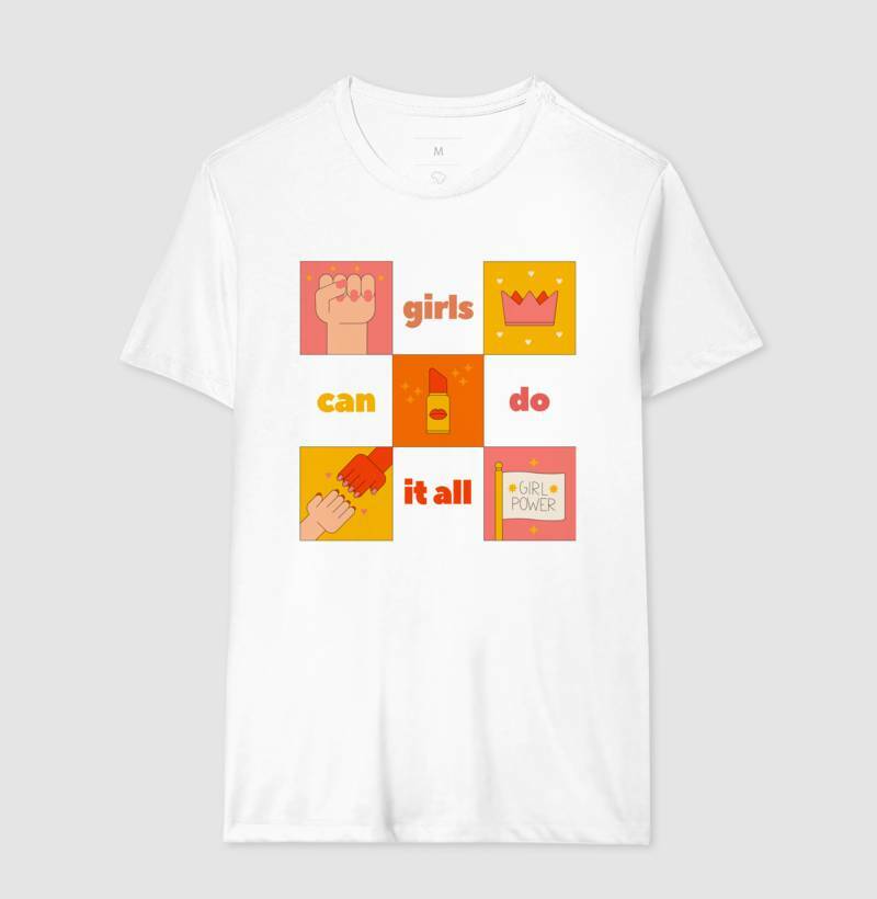 Camiseta - Girl Power Gisele