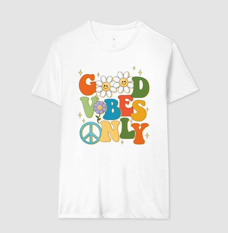 Camiseta - Good Vibes Only